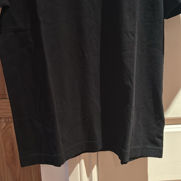 SSENSE NEW AUTHENTIC PALM ANGELS black spray paint logo t shirt large - Picture 4 of 16